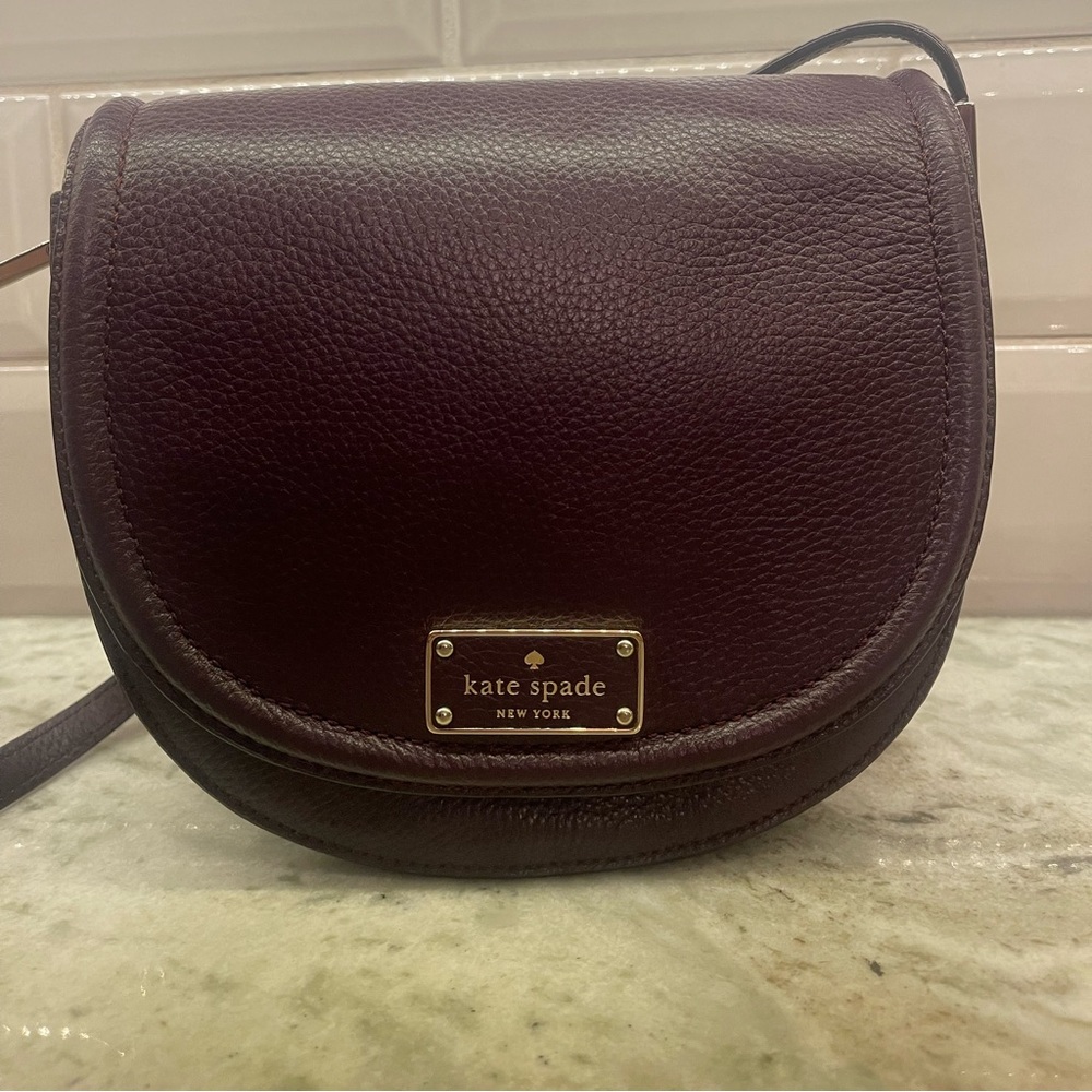 Kate Spade New York Leather Leila Mini Flap Crossbody Shoulder Bag